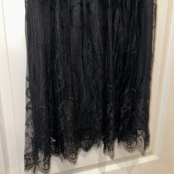 Foxiedox Babette Lace Babydoll Mini Dress Black Size S New with Tag - Picture 6 of 16